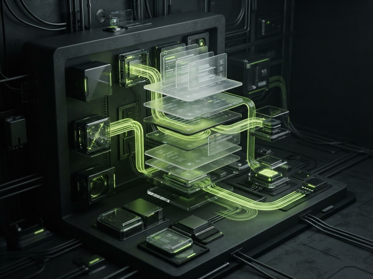 Digital flows connecting systems and automation layers