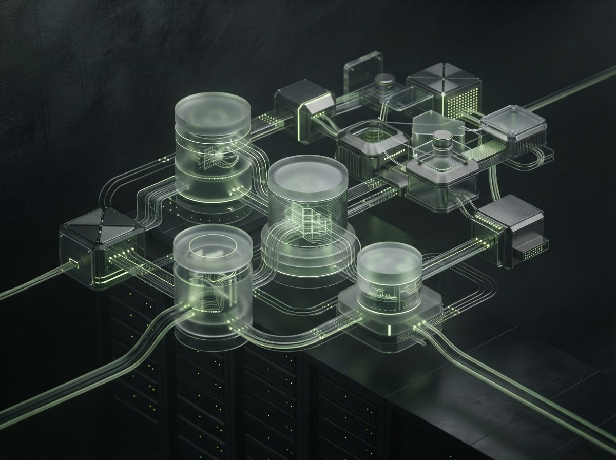 Interconnected data architecture and enterprise applications