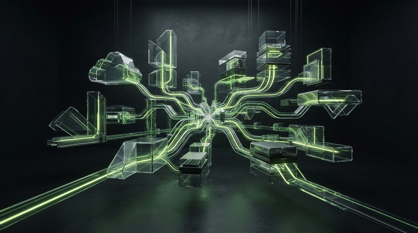 Digital ecosystem of connected enterprise applications and data